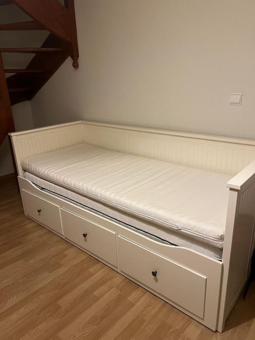 IKEA HEMNES cama individual/dupla com 3 gavetas