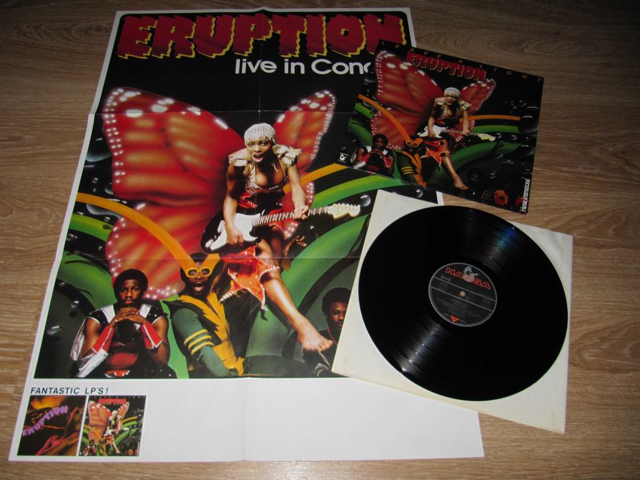 ERUPTION -Leave A Light- 1979 (NM) *Оригінал + Big POSTER