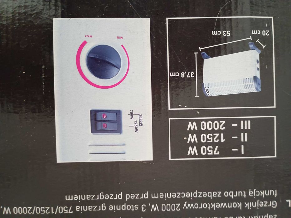 Konwektor Turbo 2000 Watt