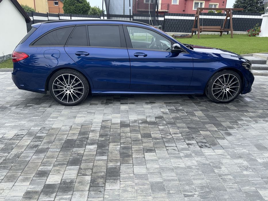 Mercedes-Benz C220d 4MATIC AMG Line | OM654 194 KM | Pneumatyka | Panorama | Virtual Cockpit | 2020