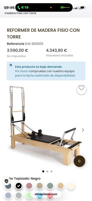 Máquina de pilates