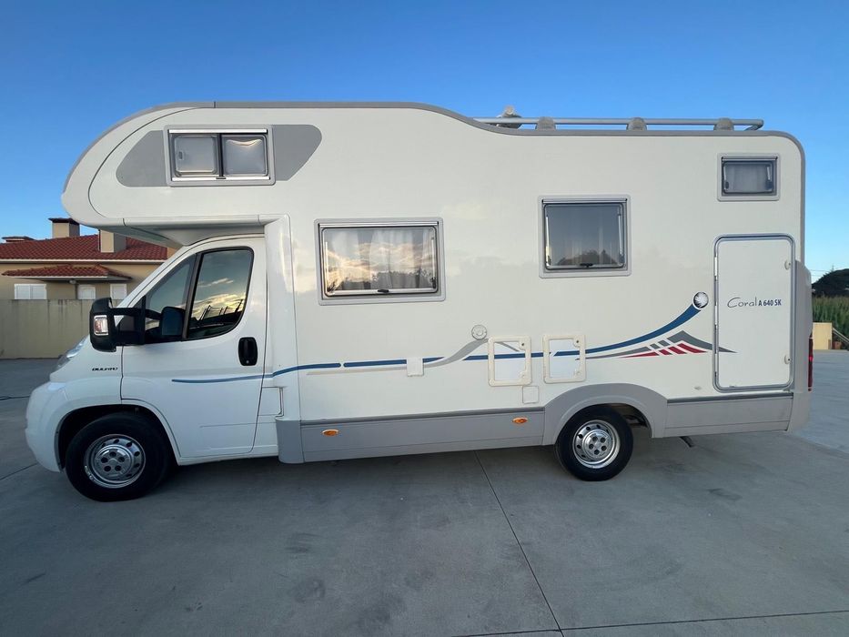 Autocaravana  Fiat Adria 5 lugares viagem/6 dormidas 2.3 Multijet - 2010