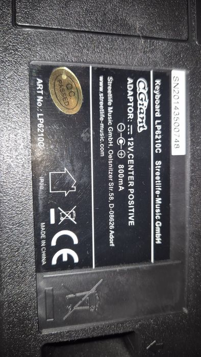 Keyboard M Keys LP 6210C idealny
