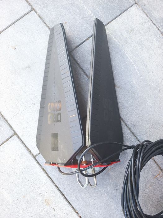 Mocna antena dual 3G 4G 5G LTE 30dBi SMA MIMO Huawei ZTE 2X5M