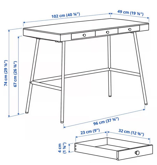 Biurko IKEA Lillasen