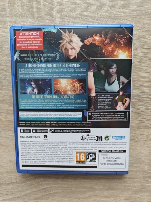 Final Fantasy 7 Remake Integrade PS5