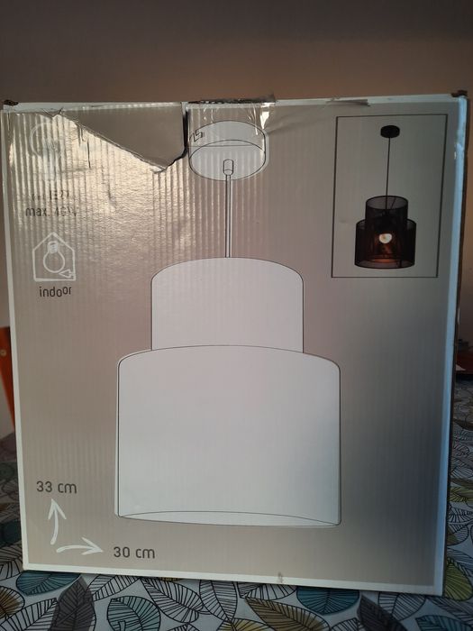 Żyrandol w stylu loftowym