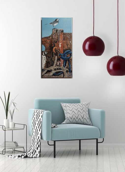 Quadros a óleo novos