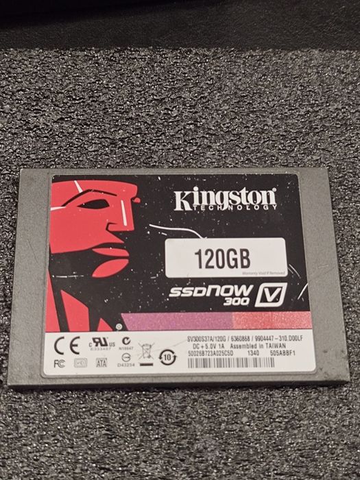 SSD Kingston SSDNow V300 120GB 2.5” SATA | Sprawny