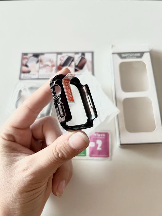 NOWE Etui na zegarek Apple Watch 45 mm czarny