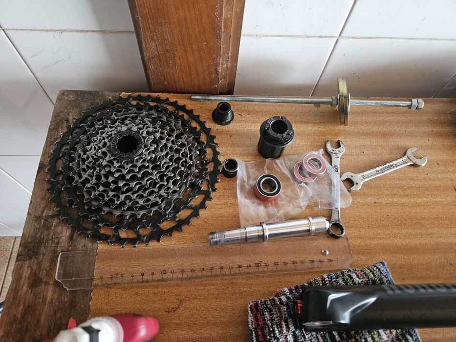 Revisão e manutenção bicicletas