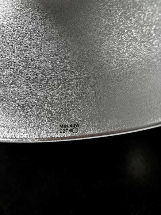 Lampa wisząca nad stół blat stal nierdzewna