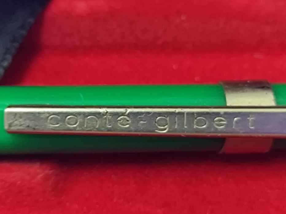 Lapiseira Vintage verde - Conté-Gilbert - gravado "criterium 0,5