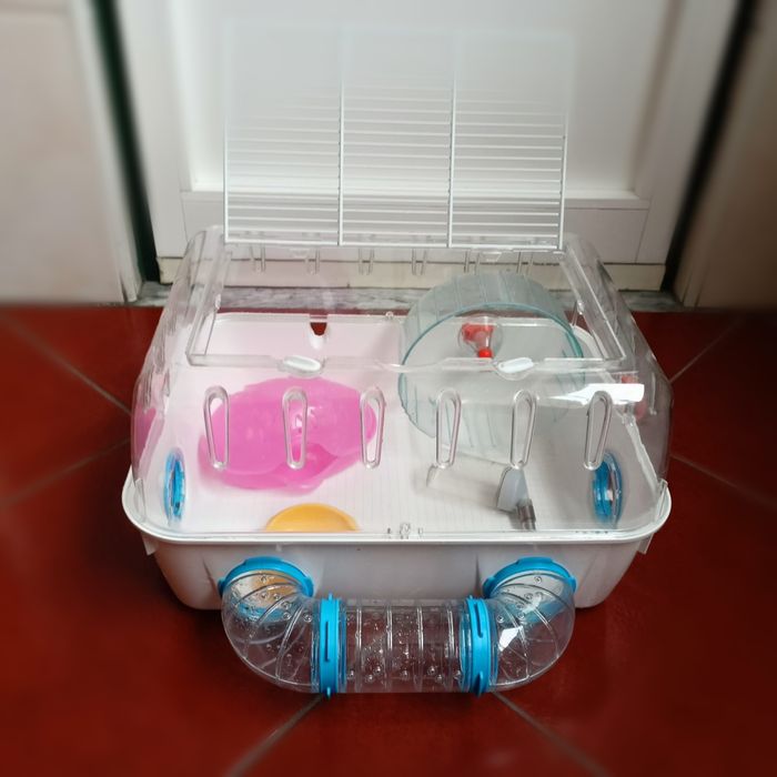 Gaiola para Hamster com Acessórios – Como Nova