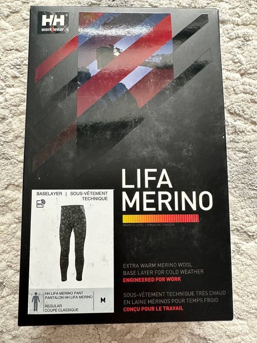 Термоштани Helly Hansen HH lifa merino pant pantalon camo 75506-481