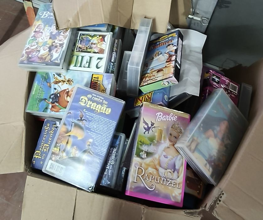 Cassettes de vídeo