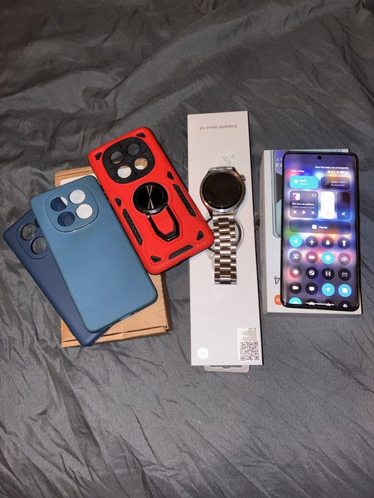 Vendo Redmi Note 14 Pro+ 5G + smartwatch Xiaomi S4 (47mm) em excelente estado.