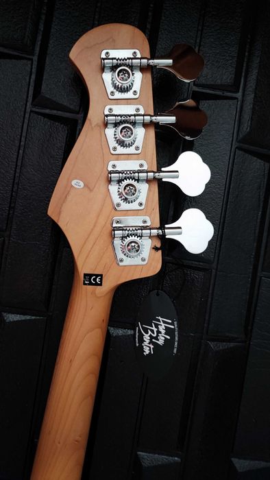 Бас гітара Harley Benton JB-62CC DR червона