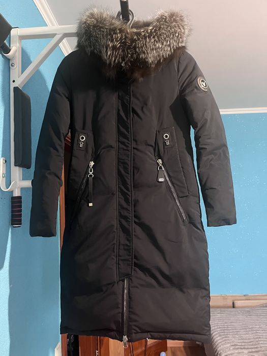 Зимова куртка-парка подовжена