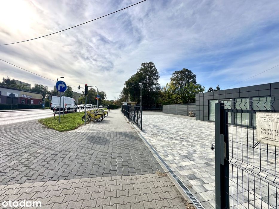 Działka komercyjna 200 m² | Utwardzona | Media na działce | Zjazd z DK - Widok 2