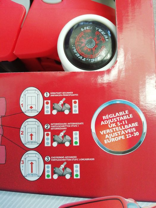 Patins dos cars/carros pixar Walt disney