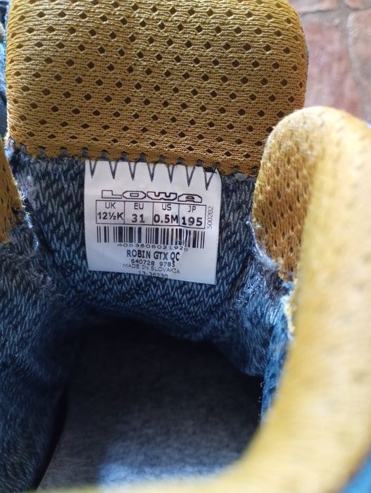 Buty trekkingowe dziecięce firmy LOWA