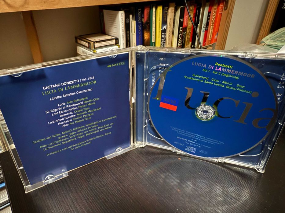 Donizetti – Lucia Di Lammermoor – Sutherland, Cioni – John Pritchard