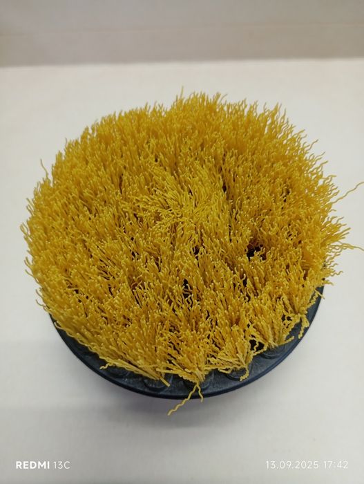 Набор 3шт щетки-насадки на шуруповерт/дрель чистка автомобиля/мебели