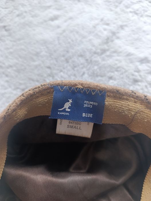 Czapka z daszkiem unisex kangol wełna zimowa ciepła vintage premium