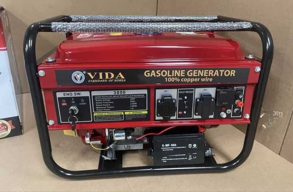 Agregat prądotwórczy, Generator Vida Vögler 2,5 3KW 100% Miedź 2025