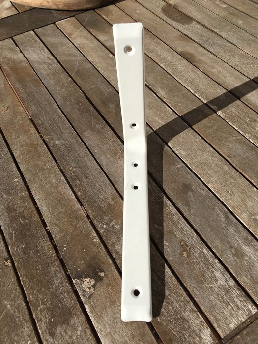 Suporte Metalico Branco Prateleira - Novo