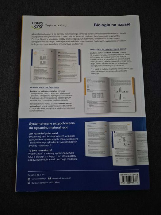 Biologia na czasie kl.2 karty pracy NOWE