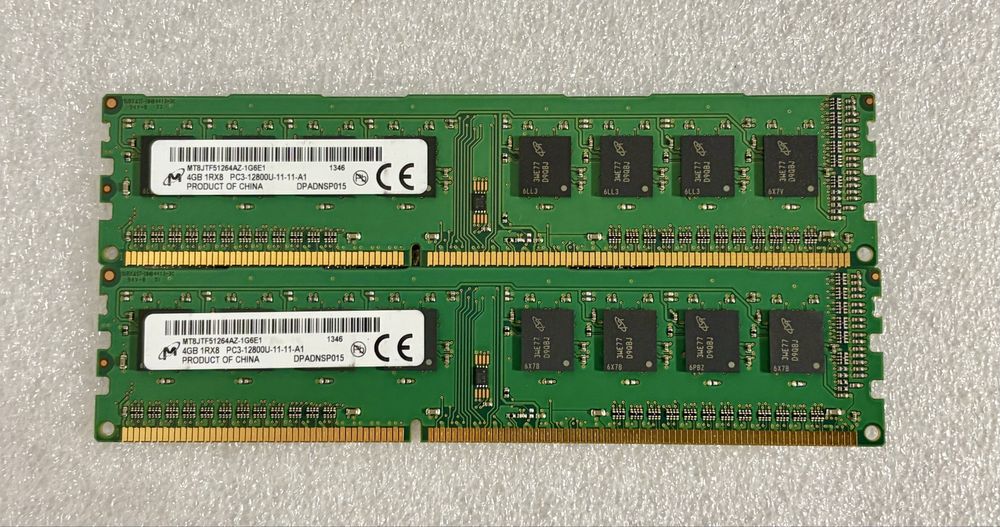 Pamięć Ram Micron DDR3 8GB MT8JTF51264AZ-1G6E1
