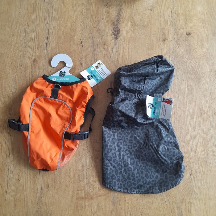 2x nowe ubranko dla pupila, rozmiar S, długość grzbietu 30cm