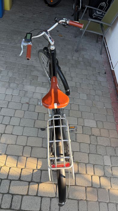 Rower Elektryczny EBFEC Ares szary
