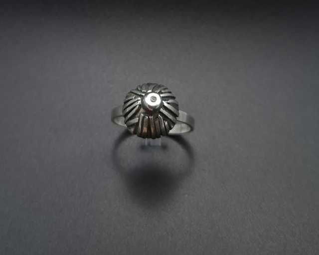 Srebrny pierścionek "wiedźma" Ag925 r22