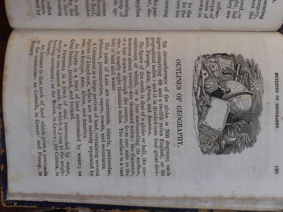 2a edição , Livros escolares antigos de História  1909  e outro de Ing