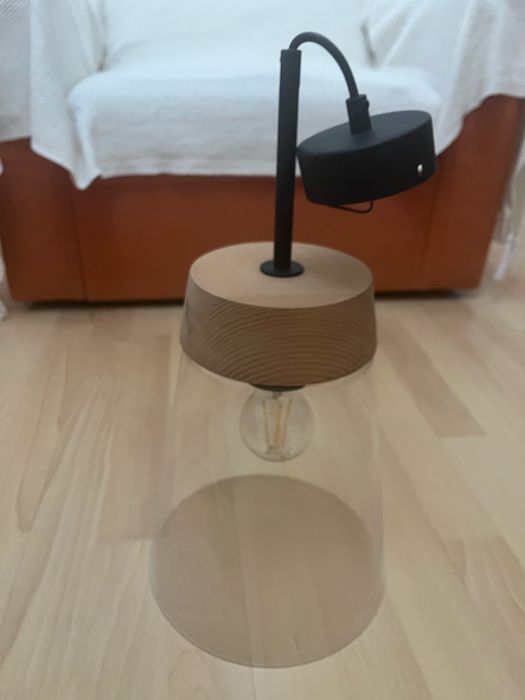 Jupiter 1537 - DM 1 TR - Lampa wisząca DOMINO E27/60W