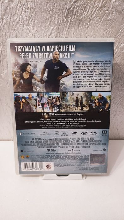 San Andreas DVD Dwayne Johnson