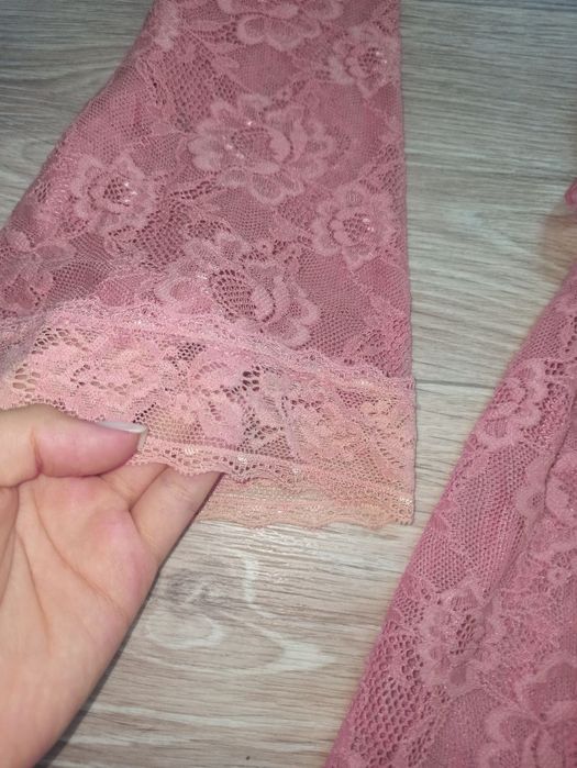 Халат пенюар гипюр