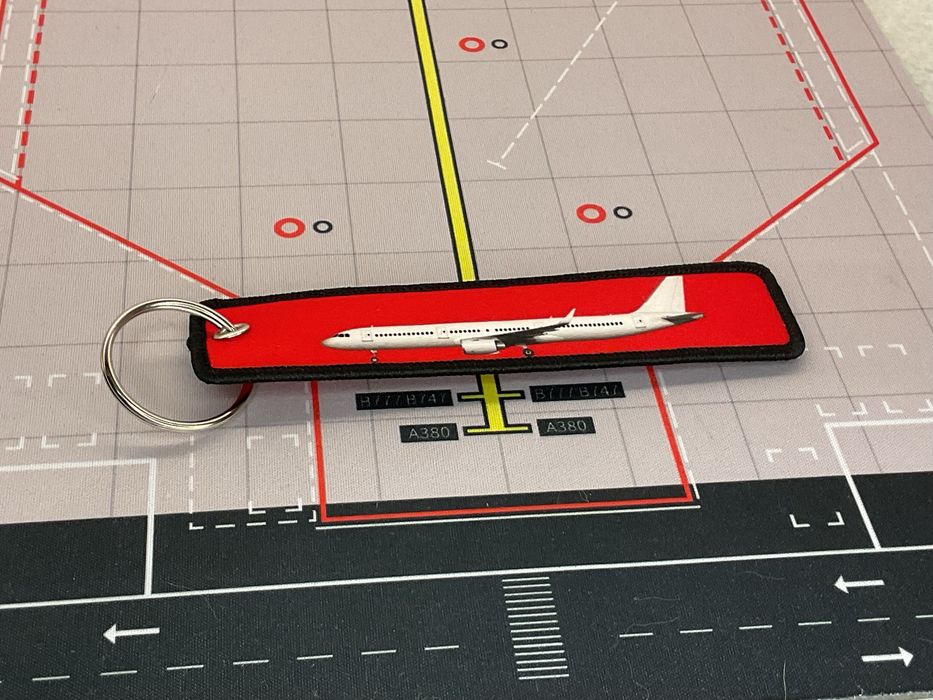Brelok do kluczy Boeing czerwona