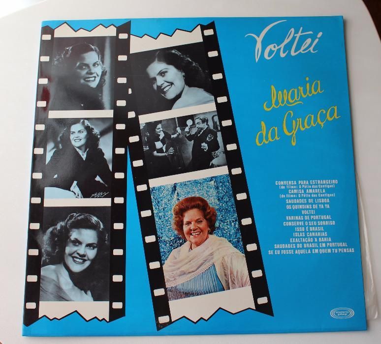 Disco de Vinil - "Voltei" de Maria da Graça