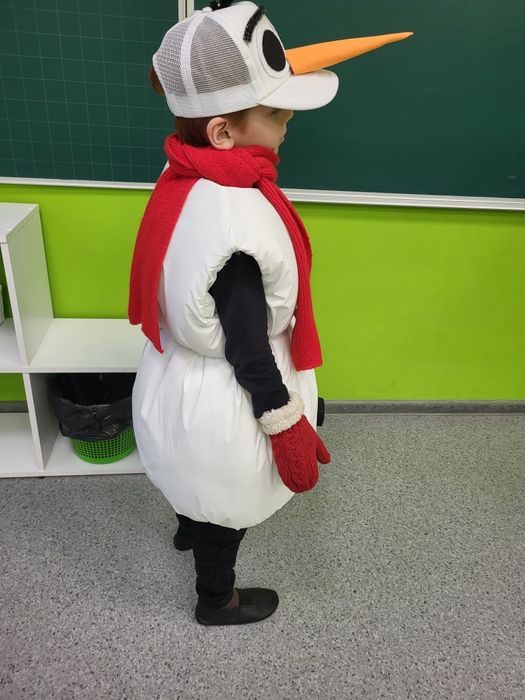 Костюм сніговика 116-122