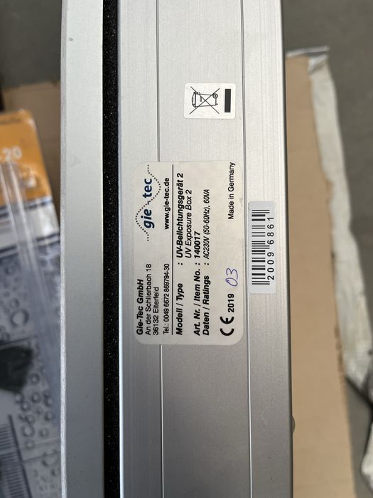 Do płyt głównych drukowanych PCB Equipment lampa UV Proma