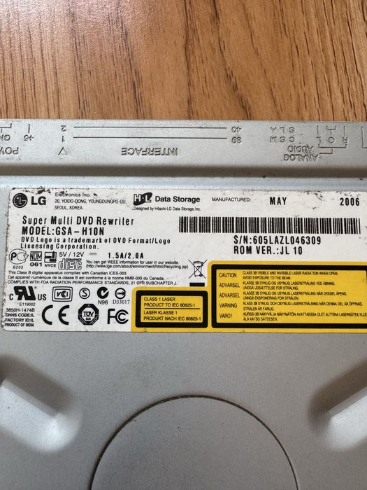 CD-ROM , rw , lg