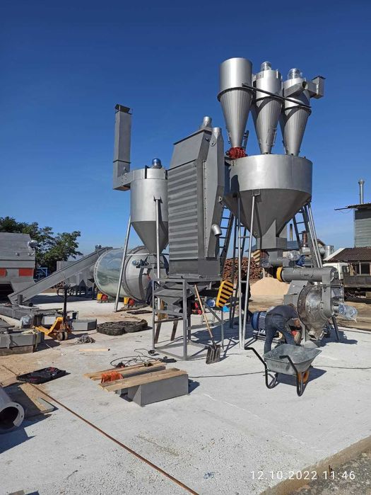 Лінії гранулювання ОГМ-1,5 та сушки АВМ-0,65, АВМ-1,5. Котел.