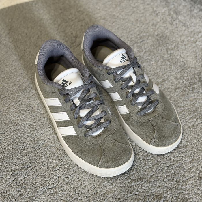 Дитячі кросівки Adidas Court, Сірий/Білий , розмір 36 (23 см)