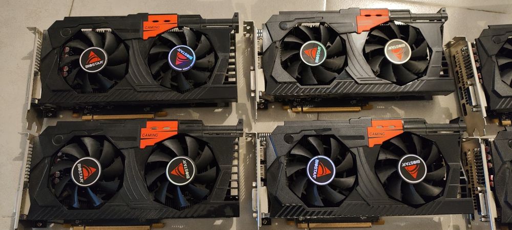 AMD Graphics Cards 11 – RX 570 8 GB and 5 – Radeon 470 4 GB64739579441411122