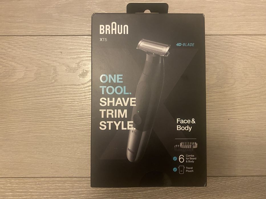 Nowy Trymer do brody i ciała Braun Series XT5 all-in-one XT5