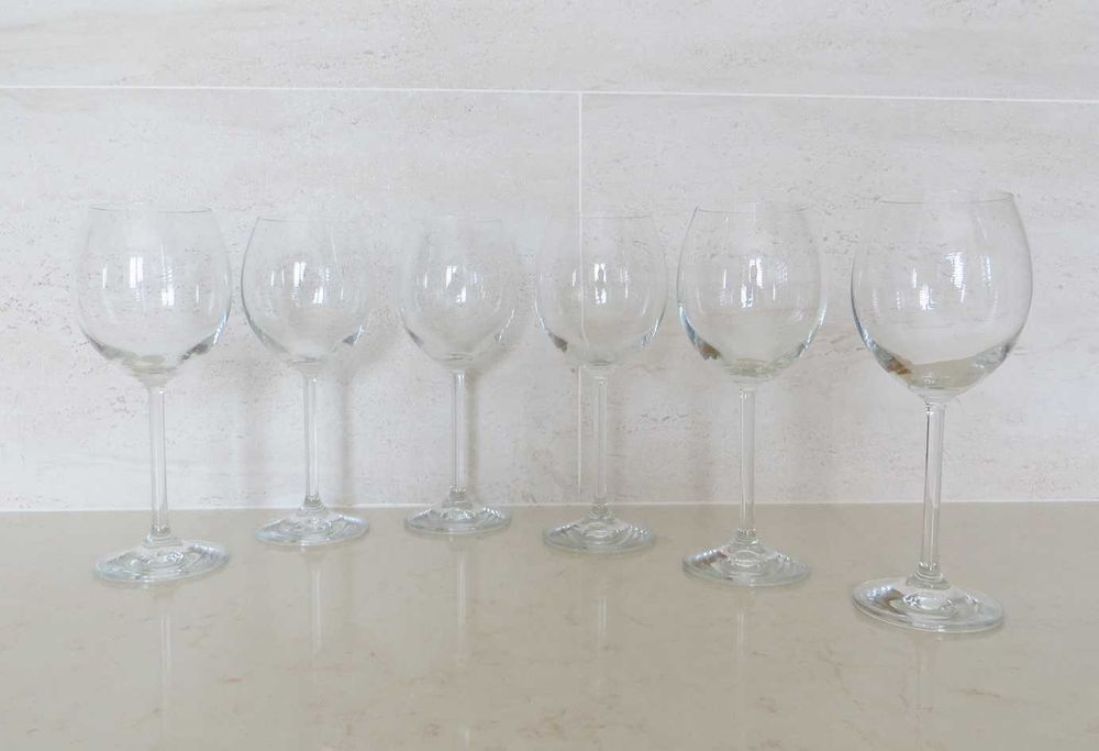 Kieliszki do wina czerwonego Krosno  przezroczysty 350ml 6 szt.